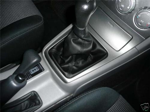 FITS SUBARU FORESTER LEATHER GEAR GAITER+HANDBRAKE 03-09 CUSTOM NEW MADE IN UK