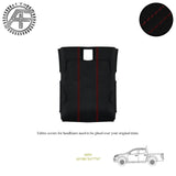 LUXE SUEDE CUSTOM HEADLINER COVER FOR NISSAN NAVARA D23 MK3 PICKUP 2014-PRESENT