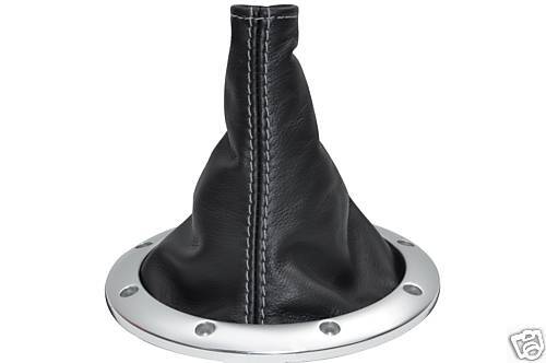FITS AUDI TT LEATHER GEAR GAITER SHIFT BOOT M GREY ST 98-06 CUSTOM NEW