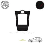 LUXE SUEDE HEADLINER COVER FOR NISSAN QASHQAI J11 5 DOOR SUV + SUNROOF 2013-2021