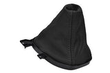 black leather FITS VAUXHALL OPEL VXR8 07-12 GEAR GAITER CUSTOM NEW MADE IN UK