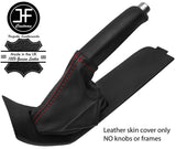RED STITCH TOP GRAIN LEATHER HANDBRAKE GAITER FITS FORD MONDEO MK4 IV 07-13