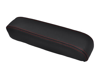 FITS ACURA VIGOR ARMREST CONSOL LID COVER red  stitch CUSTOM NEW MADE IN UK