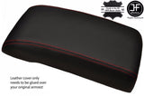 RED STITCH GENUINE LEATHER ARMREST COVER FITS FORD MONDEO ST  2001-2006