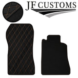 BEIGE DIAMOND VINYL 4X TAILORED FLOOR CARPETS FOR MERCEDES CLK W208 97-02  JF1