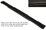 YELLOW STITCH TOP DASH DASHBOARD LEATHER SKIN COVERS FITS LAND ROVER SERIES 3