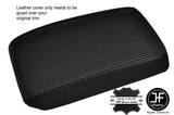 BLACK STITCHING ARMREST LID LEATHER COVER FITS TOYOTA COROLLA 2004-2007