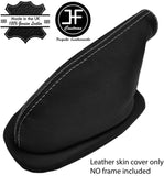 GREY STITCH LEATHER HANDBRAKE GAITER OVER RUBBER FOR ALFA ROMEO SPIDER 105 EARLY