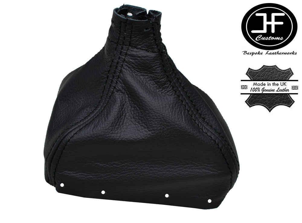 BLACK STITCH LEATHER MANUAL GEAR GAITER FITS RENAULT SCENIC MK2 MPV 03-09