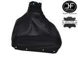 BLACK STITCH LEATHER MANUAL GEAR GAITER FITS RENAULT SCENIC MK2 MPV 03-09