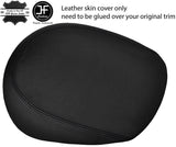 BLACK STITCHING SPEEDO HOOD REAL LEATHER COVER FITS VAUXHALL OPEL MOKKA 12-18