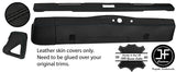 BLACK STITCH FOR LAND ROVER DEFENDER 90 110 83-06 DASH DASHBOARD KIT COVERS