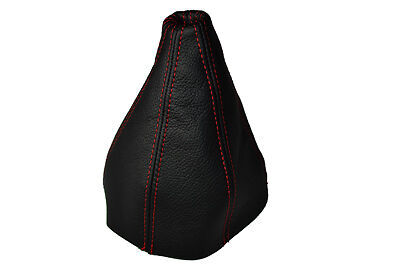 RED STITCHING FITS FORD BF GT FPV REAL LEATHER GEAR BOOT GAITER CUSTOM NEW