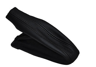black stitch FITS LEXUS IS200 IS220 IS250 2006-2012 LEATHER HANDBRAKE GAITER