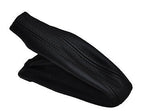black stitch FITS LEXUS IS200 IS220 IS250 2006-2012 LEATHER HANDBRAKE GAITER