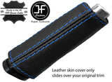 BLUE STITCHING HANDBRAKE HANDLE LEATHER COVER FOR FORD FOCUS MK2 2005-2011