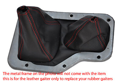 red stitch FITS DAIHATSU SPORTRAK 88-99 GEAR HI LO GAITER RUBBER REPLACEMENT