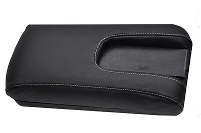 FITS MITSUBISHI FTO ARMREST COVER white stitching LEATHER TO FIT PHONE MODELS