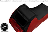 BLACK & DARK RED VINYL CUSTOM FITS YAMAHA PHAZER 84-89 SEAT COVER CUSTOM NEW