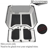D RED STITCH D GREY LUXE SUEDE HEADLINER COVER FITS JEEP WRANGLER JK 11-17 2 DR