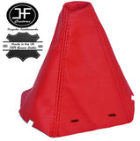 RED REAL LEATHER GEAR STICK GAITER FITS PATHFINDER 2006-2012 CUSTOM NEW