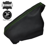 GREEN STITCH FITS FORD FOCUS MK1 1998-2004 ST RS TDCI LEATHER HANDBRAKE GAITER