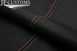 BEIGE STITCH ITALIAN LEATHER HANDBRAKE COVER FITS VW CADDY 2015-2019 CUSTOM NEW