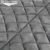 DSG2 GREY STITCH L GREY SUEDE HEADLINER COVER FOR RENAULT CLIO MK3 05-09 5DR