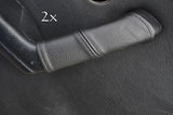 FITS MAZDA MIATA MX5 MK1 2X DOOR HANDLE COVERS black stitch CUSTOM NEW