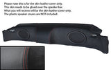 red stitching FITS MG MGF MGTF 95-05 SPEAKER BAR LEATHER SKIN COVER ONLY
