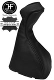 BLACK LEATHER MANUAL GEAR KNOB GAITER FITS MERCEDES C W203 2000-2003 CUSTOM NEW