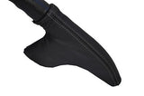 FITS SMART FORFOUR LEATHER HANDBRAKE GAITER grey stitch CUSTOM NEW MADE IN UK