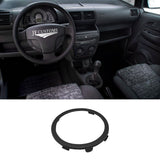FITS VW VOLKSWAGEN FOX 05-12 BLACK LEATHER GEAR SURROUND + FRAME CUSTOM NEW