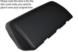 WHITE STITCH SPEEDO SURROUND HOOD SKIN COVER FITS RANGE ROVER VOGUE SE CLASSIC