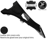 BLACK  STITCH CENTRE CONSOLE SURROUND LEATHER COVER FOR BMW 6 F12 F13 F06 11-18