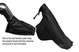 black stitch FITS VAUXHALL ASTRA MK5 H 05-09 AUTOMATIC GEAR & HANDBRAKE SET