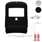 LUXE SUEDE HEADLINER WITH SUNROOF COVER FITS SAAB 900 5 DOOR HATCHBACK