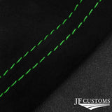 GREEN STITCH SUEDE GEAR + HANDBRAKE GAITER FITS BMW 3 SERIES E36 E46 1992-2005