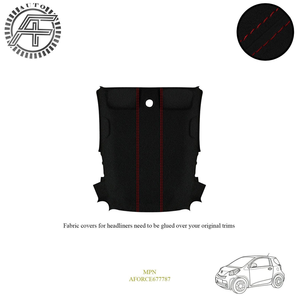 LUXE SUEDE HEADLINER COVER FOR TOYOTA IQ 3 DOOR HATCHBACK 2008-2015 MADE IN UK