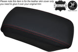 RED STITCHING ARMREST LID LEATHER SKIN COVER FITS KIA CEED 2006-2012 CUSTOM NEW