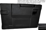 WHITE STITCH REAR TAILGATE DOOR CARD SKIN COVER FITS LAND ROVER DEFENDER 83-14