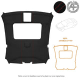 LUXE SUEDE HEADLINER WITH SUNROOF COVER FITS 2000-2006 BMW E46 3-SERIES COUPE