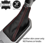 RED STITCH TOP GRAIN LEATHER GEAR GAITER FOR LAND ROVER DISCOVERY 3 LR3 04-09
