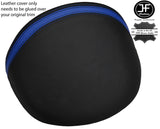 BLACK & BLUE STRIPE LEATHER DASH COWL HOOD COVER FITS MG MGF MG TF 1995-2005