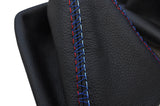 TRI CROSS STITCH LEATHER GEAR & HANDBRAKE FITS BMW 5 SERIES  E39 1995-2003
