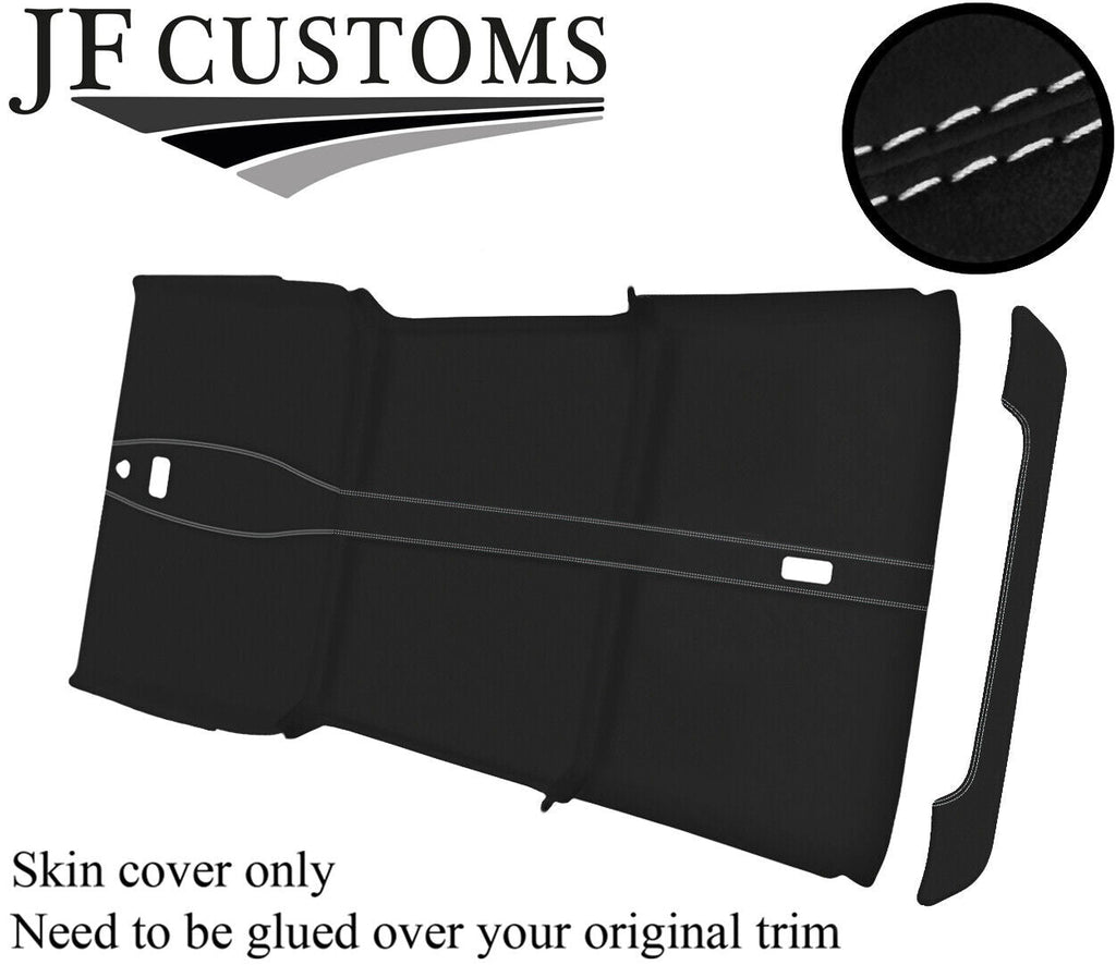 WHITE ST 4 PIECE ROOF HEADLINING LUXE SUEDE COVER FOR LAND ROVER DEFENDER 110 SW