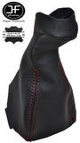 RED STITCH MANUAL LEATHER GEAR KNOB GAITER COVER FOR MERCEDES CLK W208 96-03