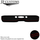 RED STITCHING LUXE-SUEDE TOP DASH DASHBOARD COVER FITS FORD MUSTANG 1964-1965