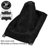 BLACK REAL SUEDE MANUAL GEAR GAITER  FITS ACURA INTEGRA 1990-2001 CUSTOM NEW