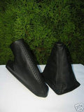 FITS MG MGF GEAR & HANDBRAKE GAITER REAL LEATHER 95-2000 CUSTOM NEW MADE IN UK